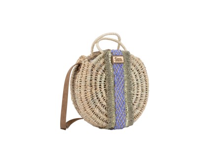 Bolso de palma con bandolera MELANIE                        